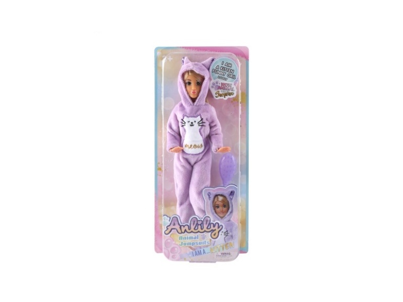 11.5-Inch Solid Doll (Brown Skin Color)