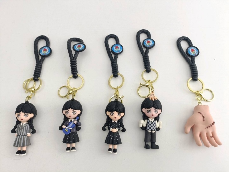 Wednesday Key Chain