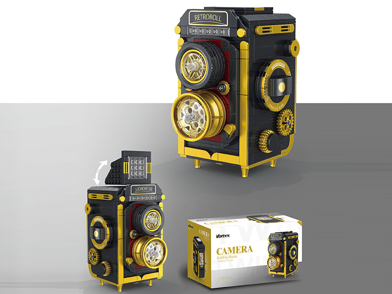 Camera Building Blocks - Twin-Lens Reflex 544pcs