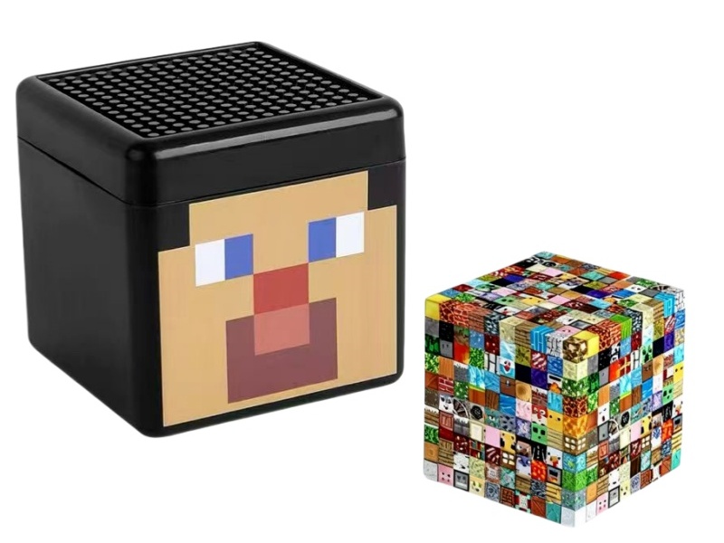 300pcs Magnetic Cube Building Blocks +20pcs Dolls