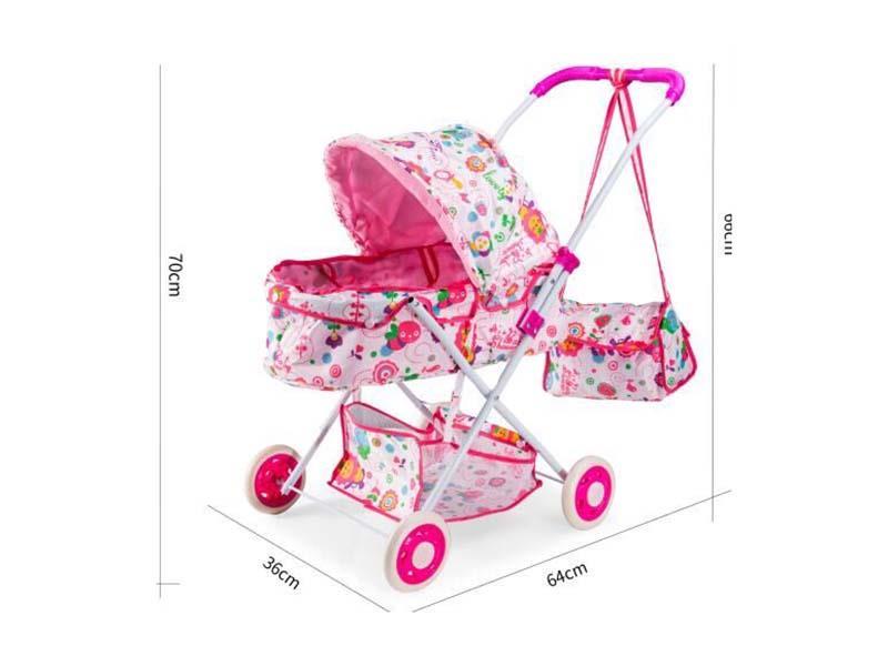 Large-Sized Baby Stroller / Double-Layer Fabric