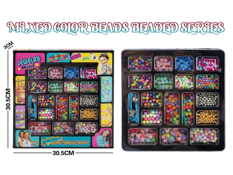 Diy Mixed Color Beading