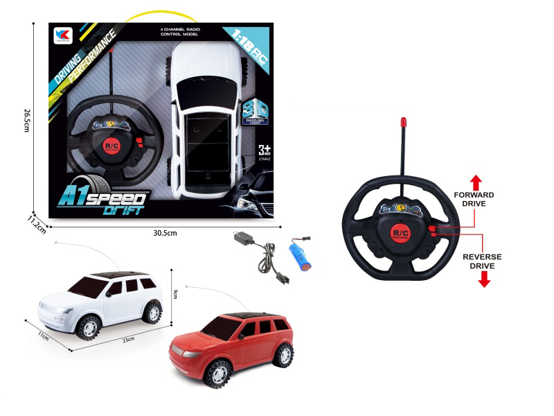 Land Rover Off-Road 1:18 2CH Connector + Steering Remote Control +3D Lighting Simulation Vehicle: Battery Included