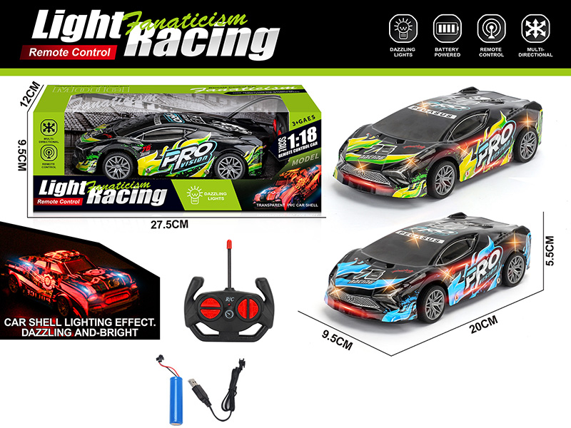 1:18 4CH Remote Control Racing Car(Included Batteries)