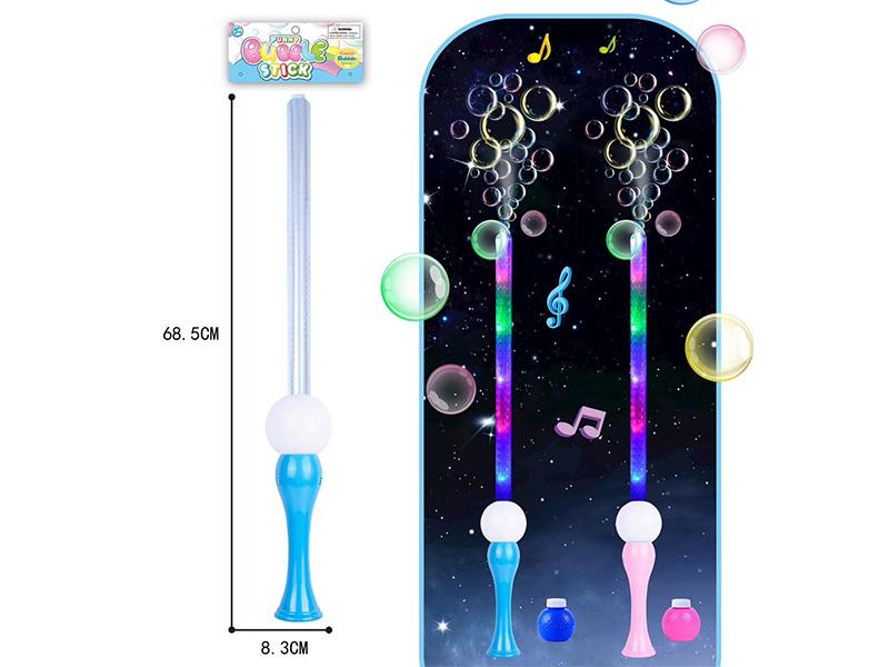 B/O Bubble Stick With Lights And Music