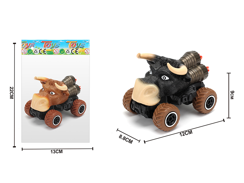 Pull Back Bull Car