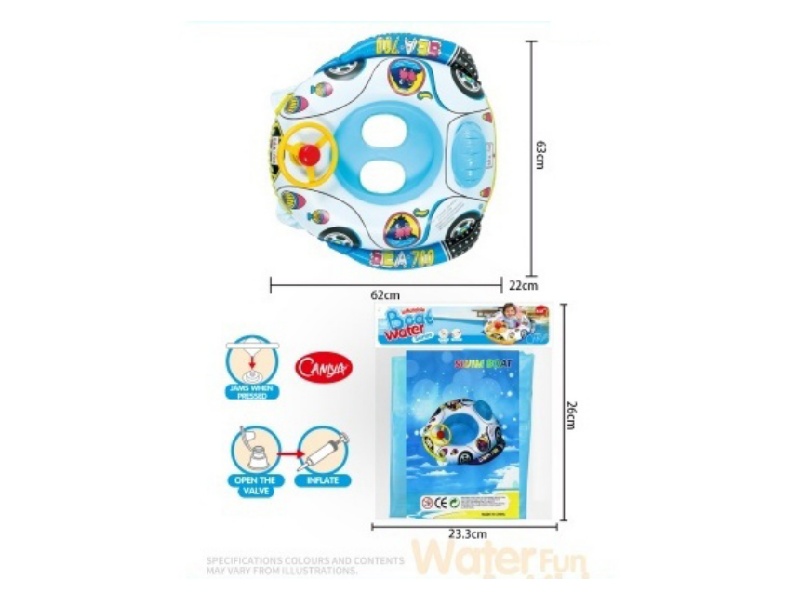 Children'S Swimming Ring [Car Horn Boat]