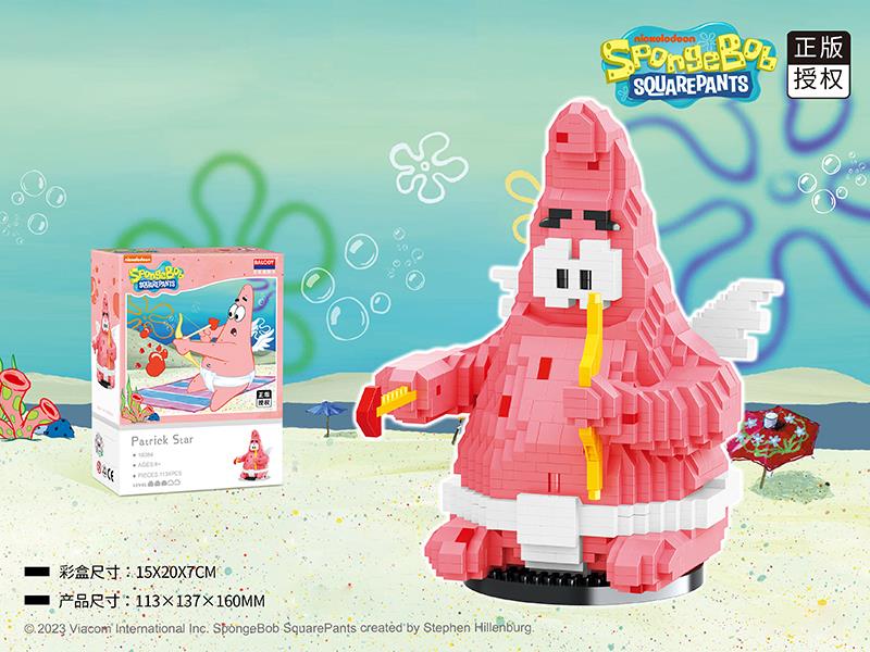 Angel Patrick Star Microparticle Building Blocks(1134pcs)