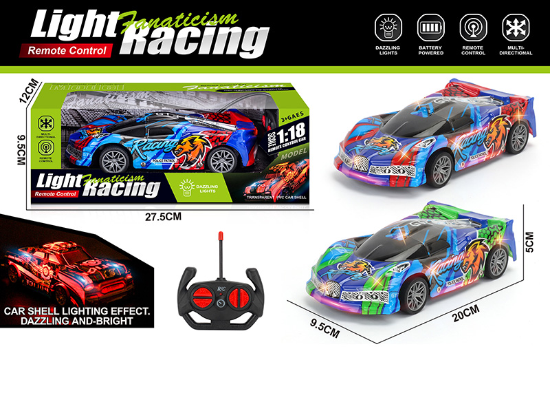 1:18 4CH Remote Control Racing Car(Not Included Batteries)