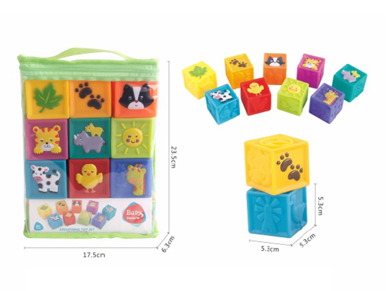 Vinyl Cognition Cubes 9pcs