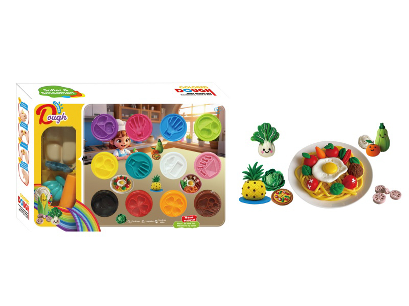 12-Piece Set - Colored Clay Series