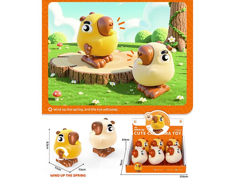 Wind Up Capybara Toy
