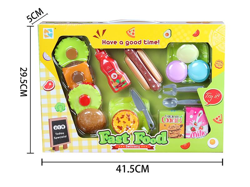 Simulation Hamburger Set