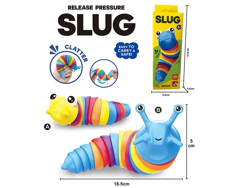 Colorful Caterpillar Decompress Toys