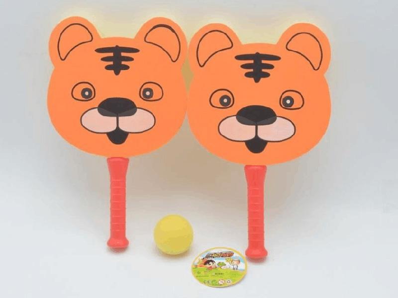 TIger Sponge Racket Set