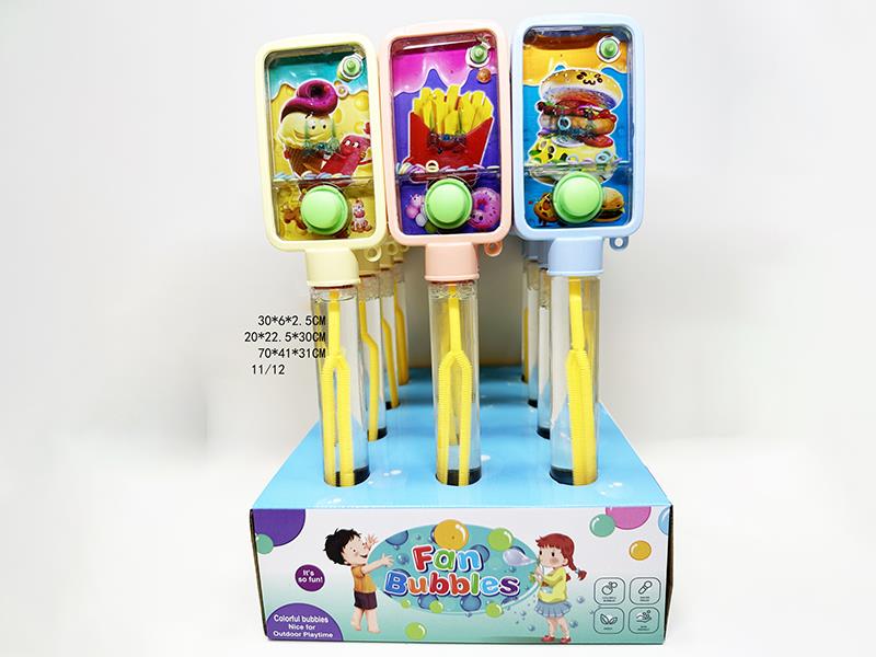 30CM Food Water Game Bubble Sticks 12pcs