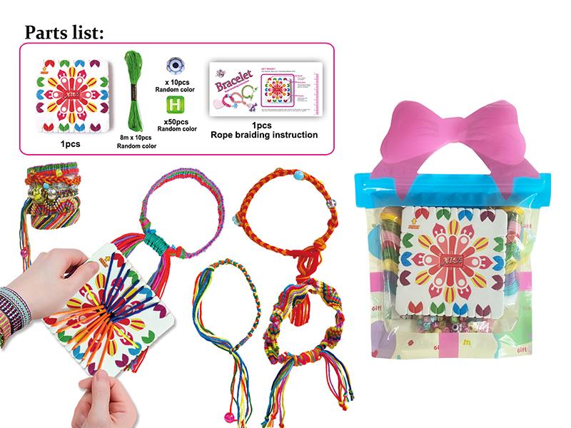 DIY Bracelet Braiding Set