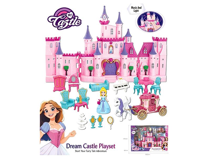 Dream Castle Play Set(Light & Music)