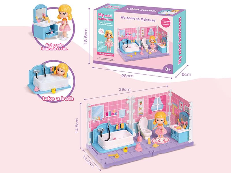Mini Bathroom Toy