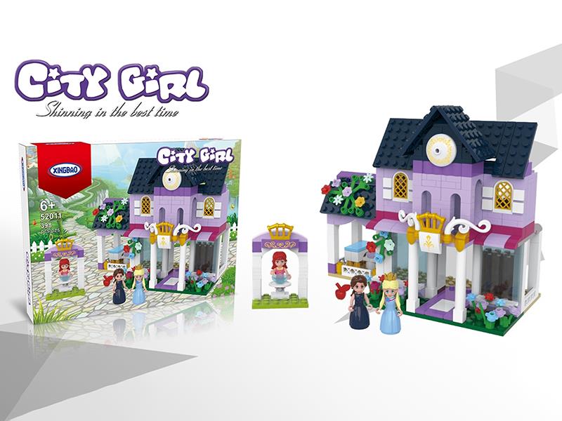 City Girl Building Blocks 398pcs
