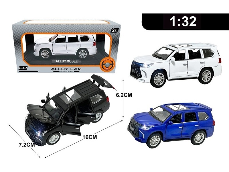 1:32 Alloy Model Stand Window Box Rebound Force/With Light And Sound, 3 Ag13 Batteries Included