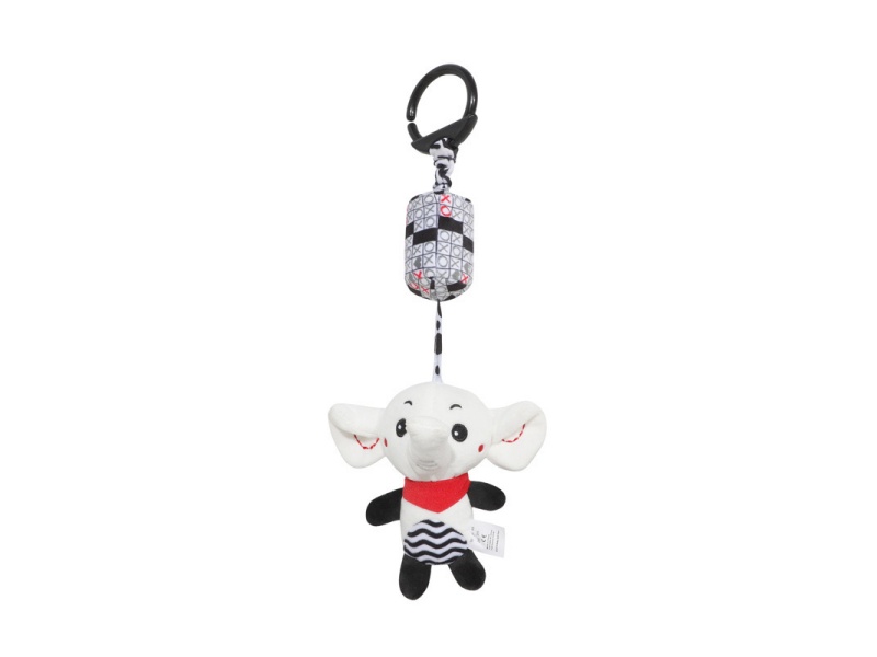 A Plush Bell Pendant For A Sound-Making Elephant Baby