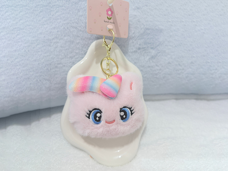 Pink Unicorn Plush Ornament