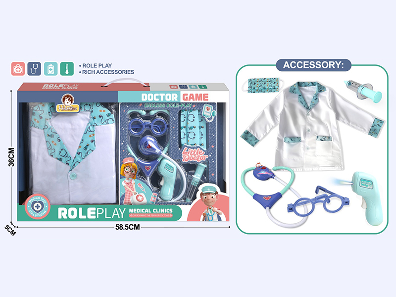 Doctor Role-Play Set With Function 6pcs