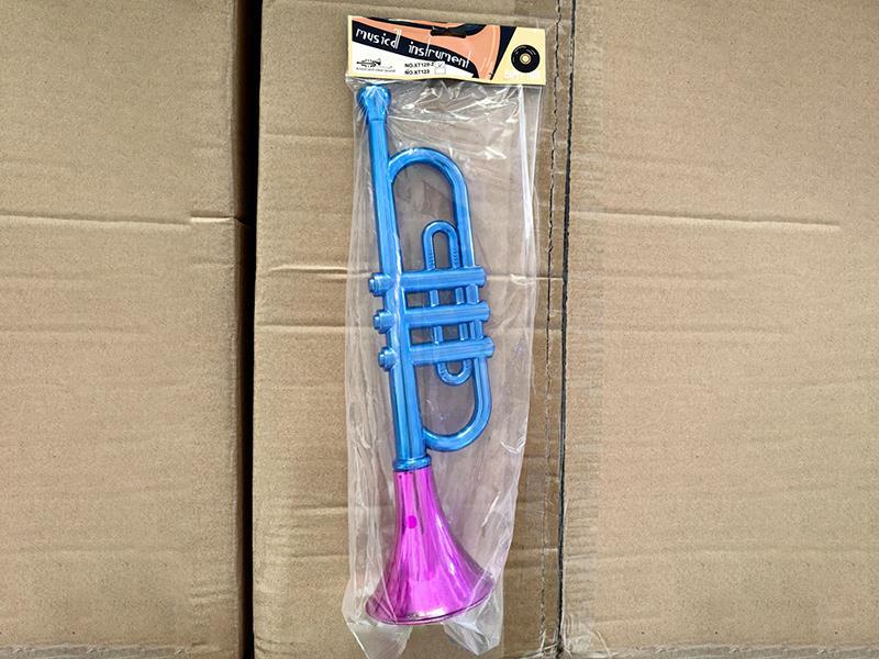 Electroplating Trumpet Toy
