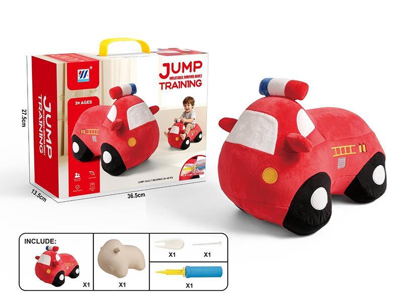 Inflatable Jumping Car Fire Engine