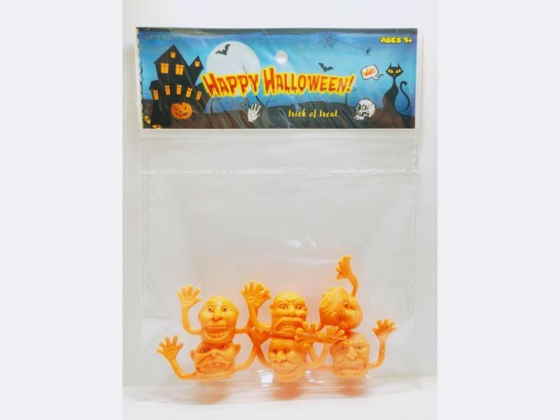 Ghost Finger Cover (10 Types), 6Pcs [Glow-In-The-Dark]