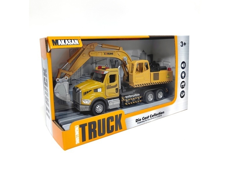 Alloy Pull-Back American Locomotive (Lights/Music)