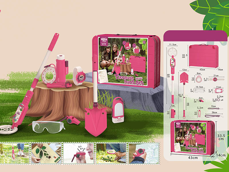 Outdoor Treasure Hunt Suitcase Set