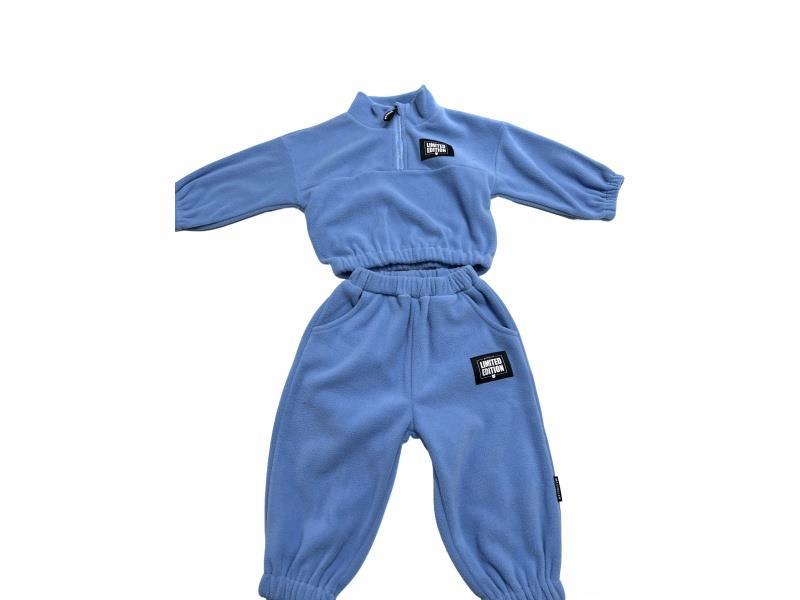 Fleece Suit Blue 74
