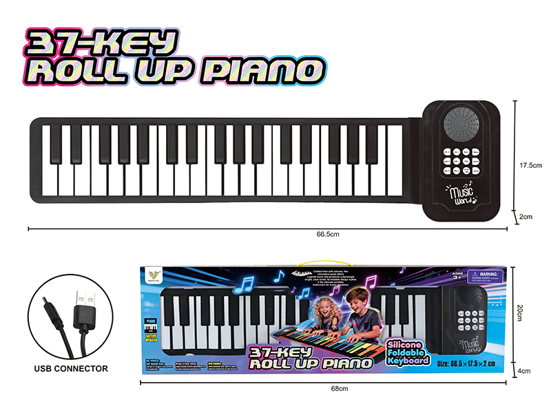 37 Keys Silicone Piano