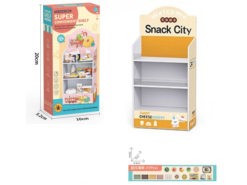 Super Convenient Shelf + Food Accessories