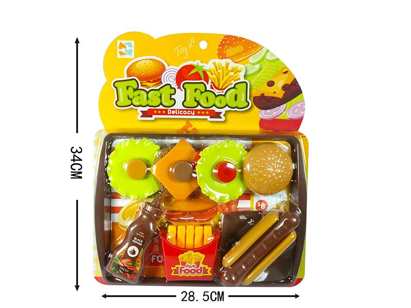Simulation Hamburger French Fries Hot Dog Set