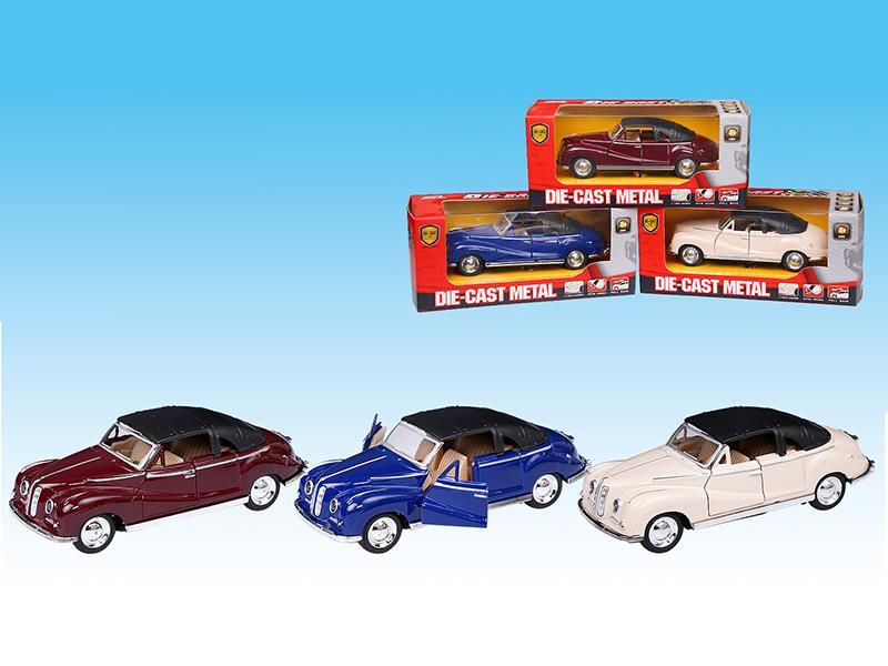 1:32 BMW Alloy Pull Back Vintage Car