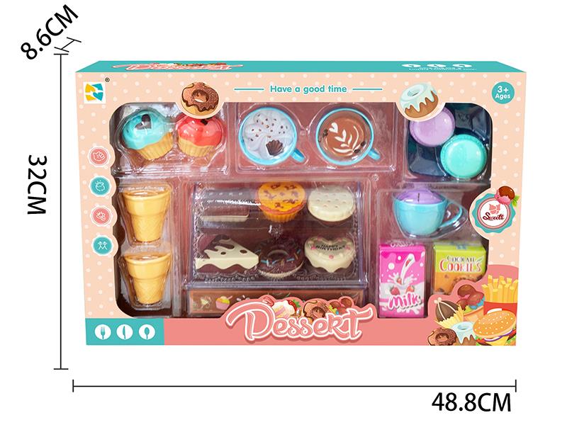 Dessert Display Cabinet Set