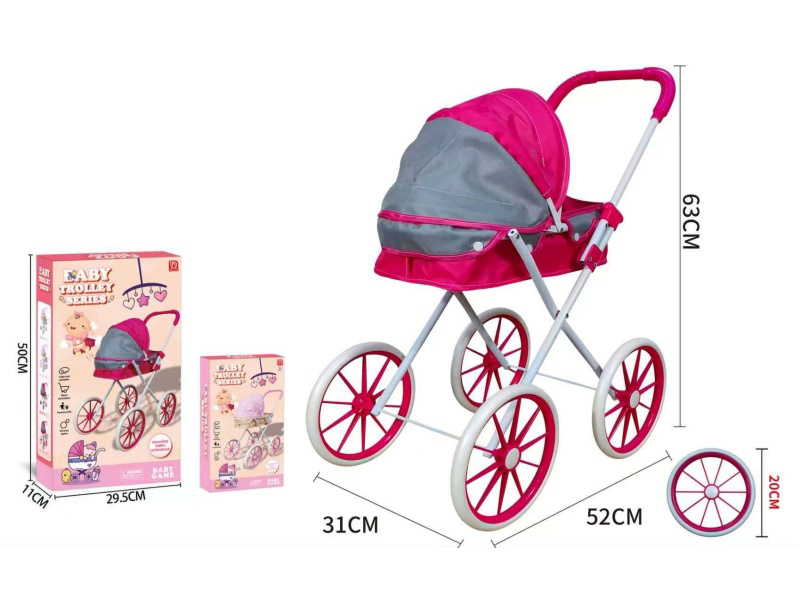 Oxford Fabric 600D Iron Baby Stroller Toy