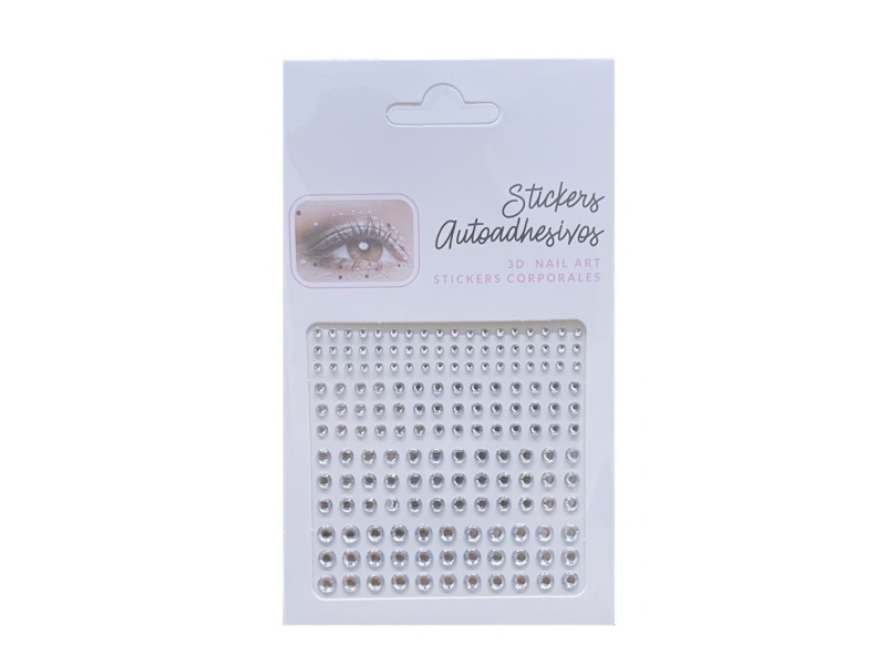 Eyes Face Diamond Stickers