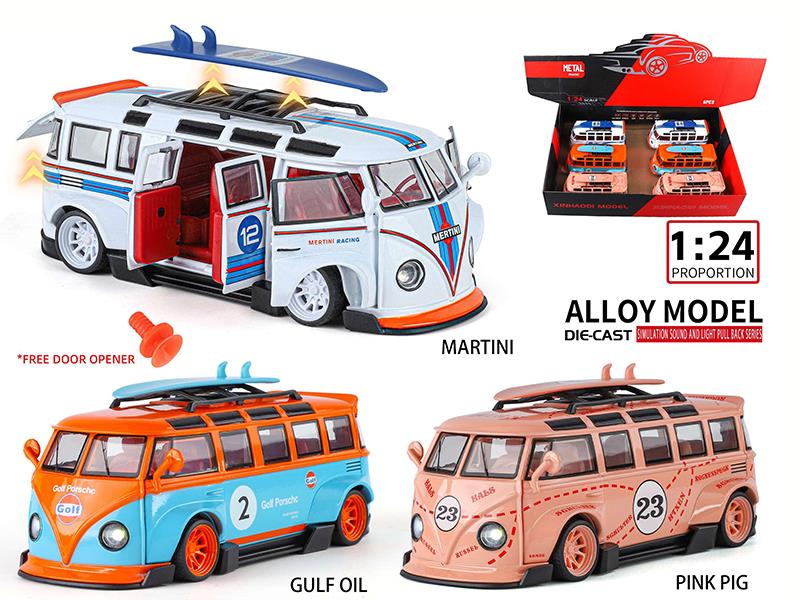 1:24 Alloy T1 Bus Low Slung Wide Body Modified Cersion