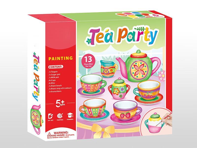 DIY Graffiti Teapot Set