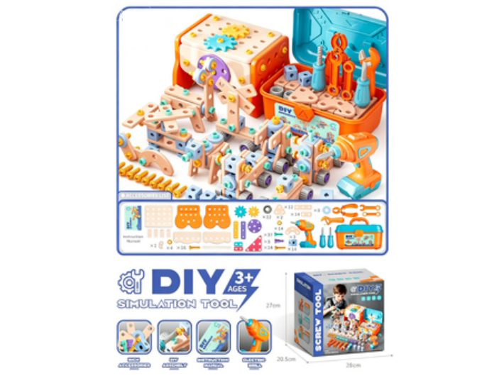 190 PCS Of Simulation DIY Tools