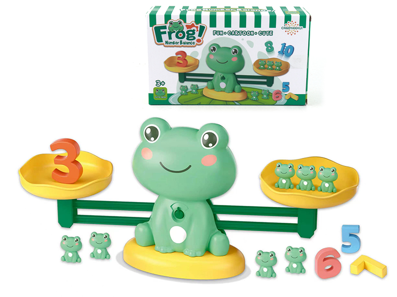 Frog Number Balance Toy