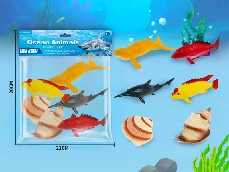 Six Marine Animals