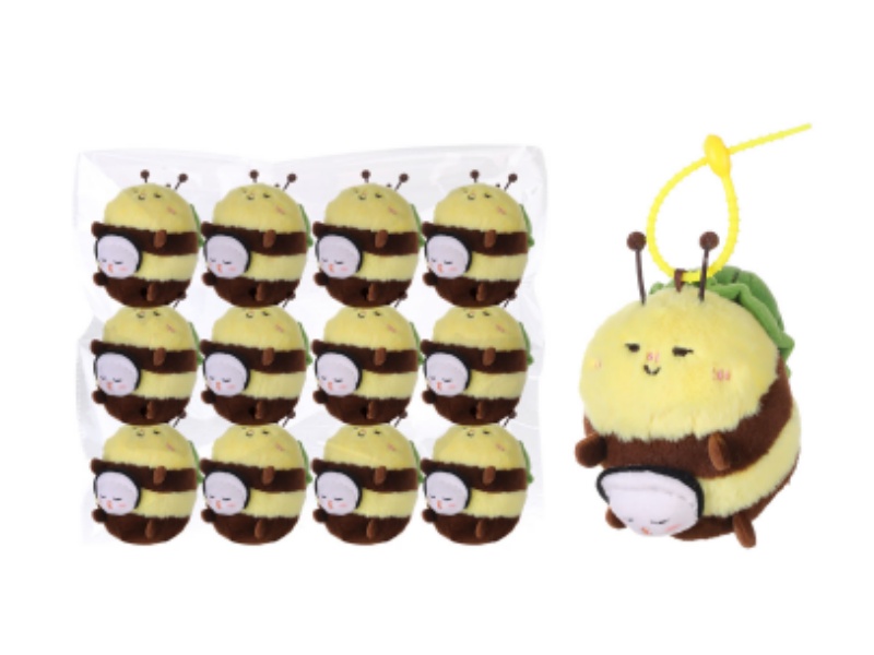 Plush Bee Pendant