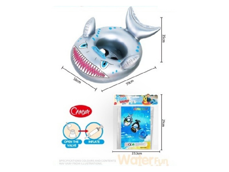 Children'S Swimming Ring [Shark]
