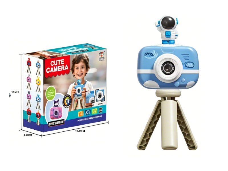 Children'S Camera Can Take Photos, Videos And Play Games (In  Shape Of An Astronaut)