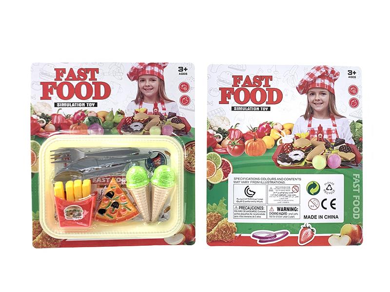 Pretend Play Toys Fast Food Set